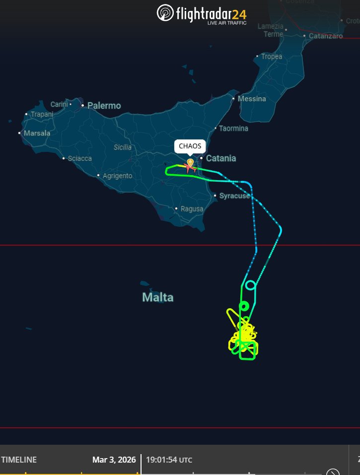 ⛔️ Non complicate le cose portando qua e là cavoli a merenda. Fate attenzione quando usate siti come FlightRadar, idem a improvvisarvi campioni OSINT postando con commenti e conclusioni 'ad minchiam', se non siete in grado di: 1) identificare e riconoscere gli assetti militari e