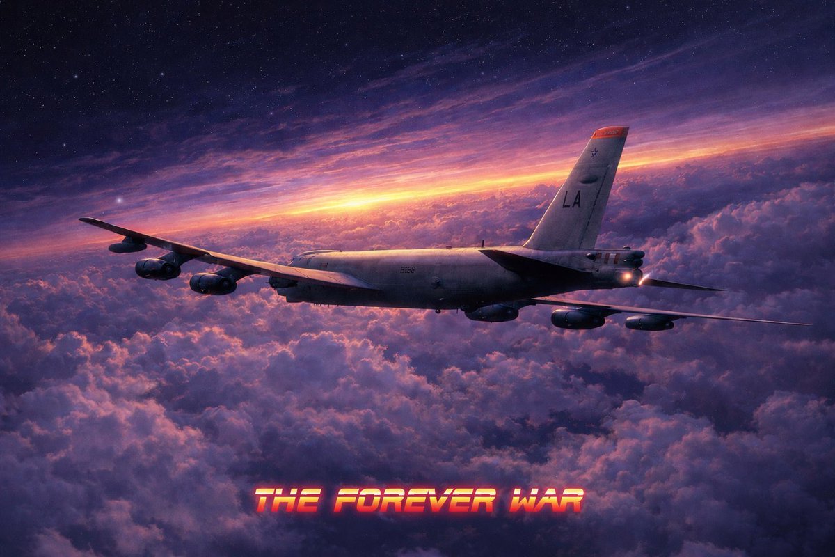 It’s 1965 and B-52s are striking targets abroad.

It’s 1972 and B-52s are striking targets abroad.

It’s 1991 and B-52s are striking targets abroad.

It’s 2001 and B-52s are striking targets abroad.

It’s 2016 and B-52s are striking targets abroad.

It’s 2026 and B-52s are