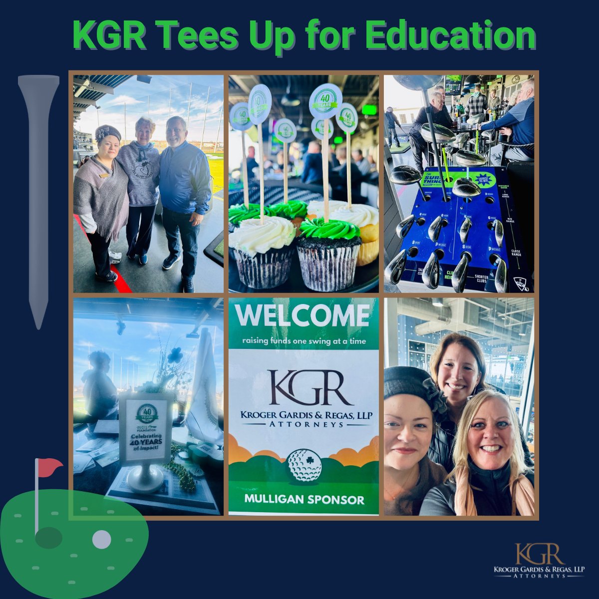 Congratulations to Westfield Education Foundation for raising nearly $100,000 at its annual Topgolf event in Fishers.

KGR is a proud partner of WEF, now marking 40 years of service.