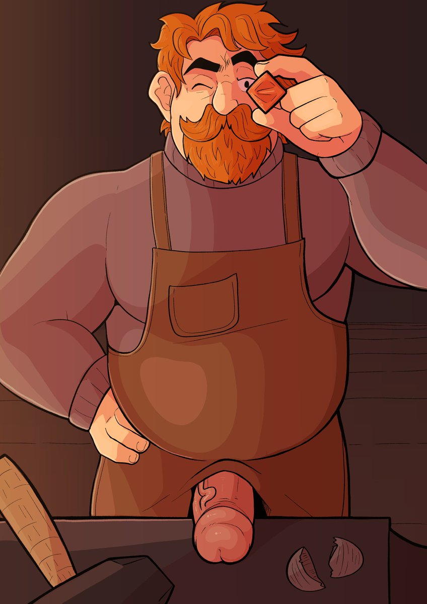 A Big Hammer 🔨

#Bara #Nsfw