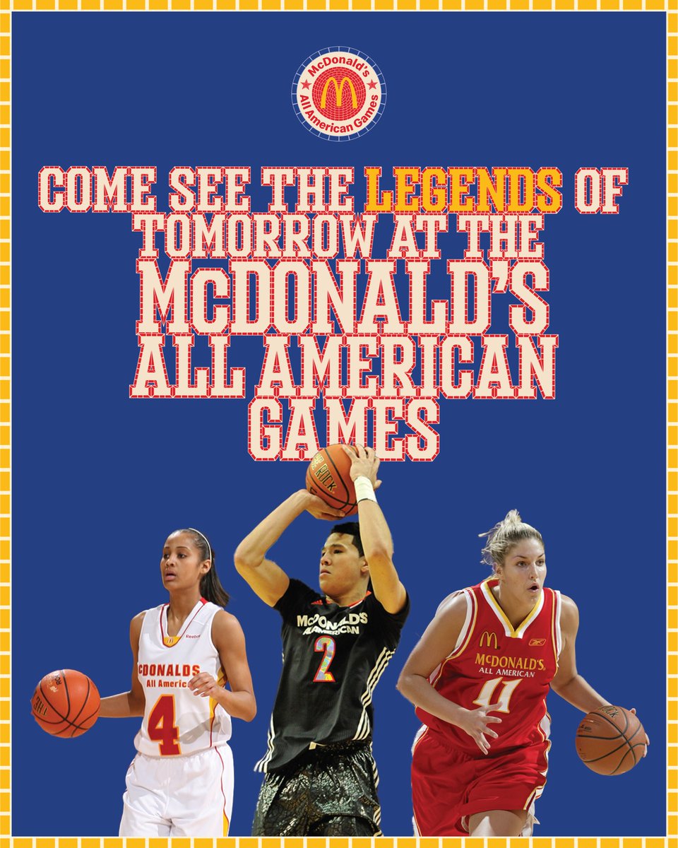 McDonald's All American Games tweet media