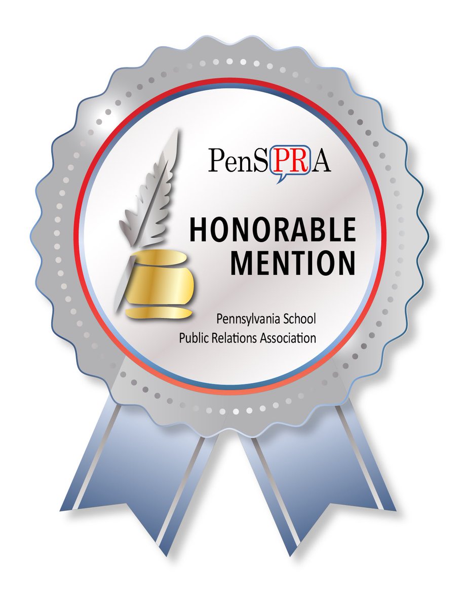 rdcflipper's tweet photo. I’m proud to share that @WSSchools has been recognized in the @PenSPRA Excellence in Education Communications Contest!

I am thankful to do work that supports our students, staff, and families every day. Even more excited to see that work recognized! https://t.co/RZIkzJ0nYf