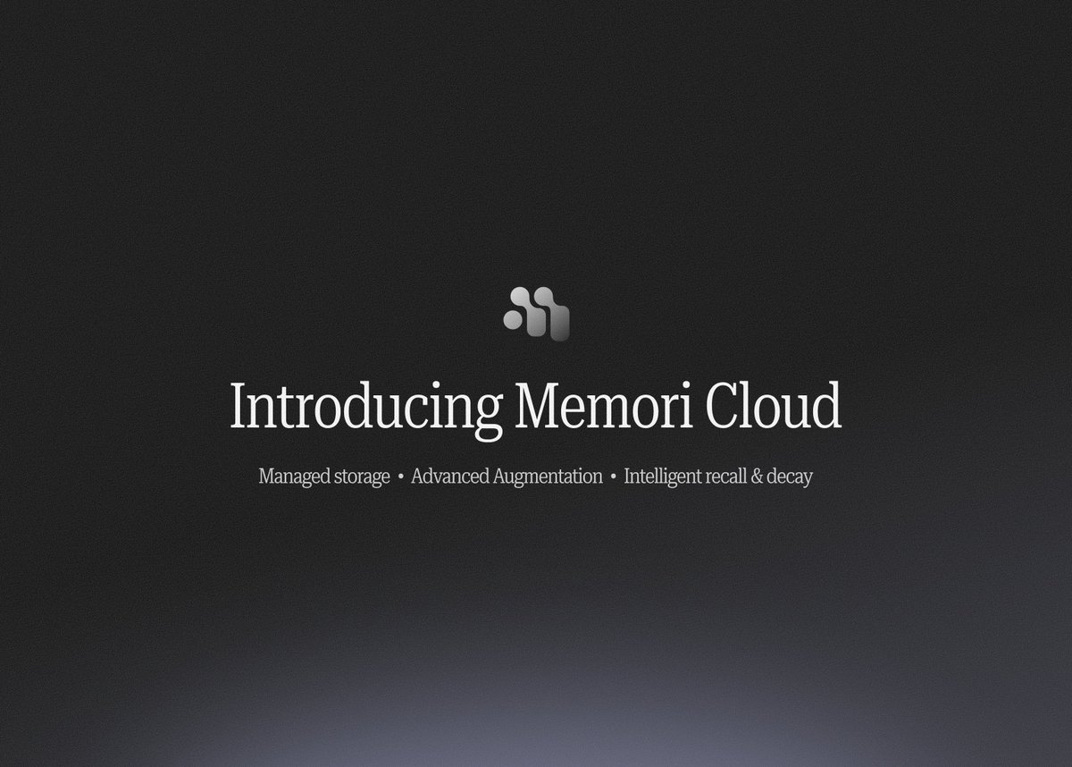 Memori Labs tweet media