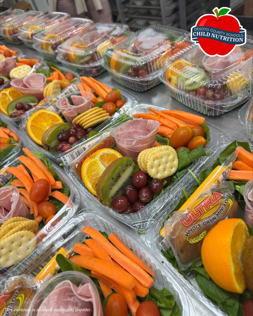 teamDCSmeals's tweet image. Check out these amazing charcuterie boxes at Horn Lake Middle School! 🧀🍇

A fresh, fun, and flavorful option that gives students a little bit of everything — perfect for fueling a productive day of learning. 💛 #TeamDCS

📸: Cheryl Gossett