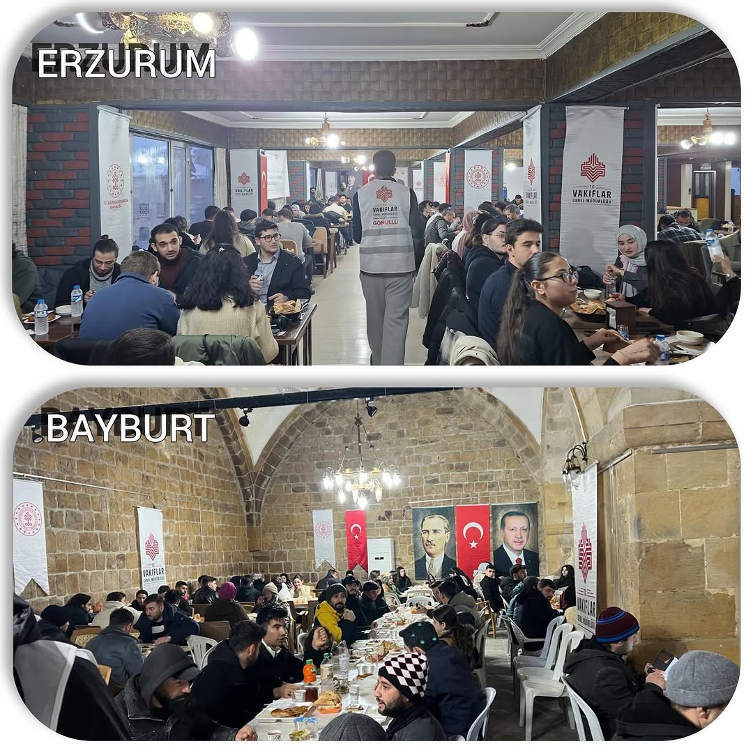 ErzurumVakiflar's tweet photo. #Repost from @VakiflarGM 

📍Erzurum - Ardahan - Ağrı - Bayburt - Erzincan - Kars - Iğdır

Erzurum Vakıflar Bölge Müdürlüğümüze bağlı illerde, Ramazan ayı boyunca 10 farklı noktada kurulan iftar sofralarımızda; vakfiyelerin emanetini yerine getiriyor, Ramazan’ın bereketini yaşatıyoruz.

@tckulturturizm 

#AsırlarıAşanHayırBuSofrada

@muslu24