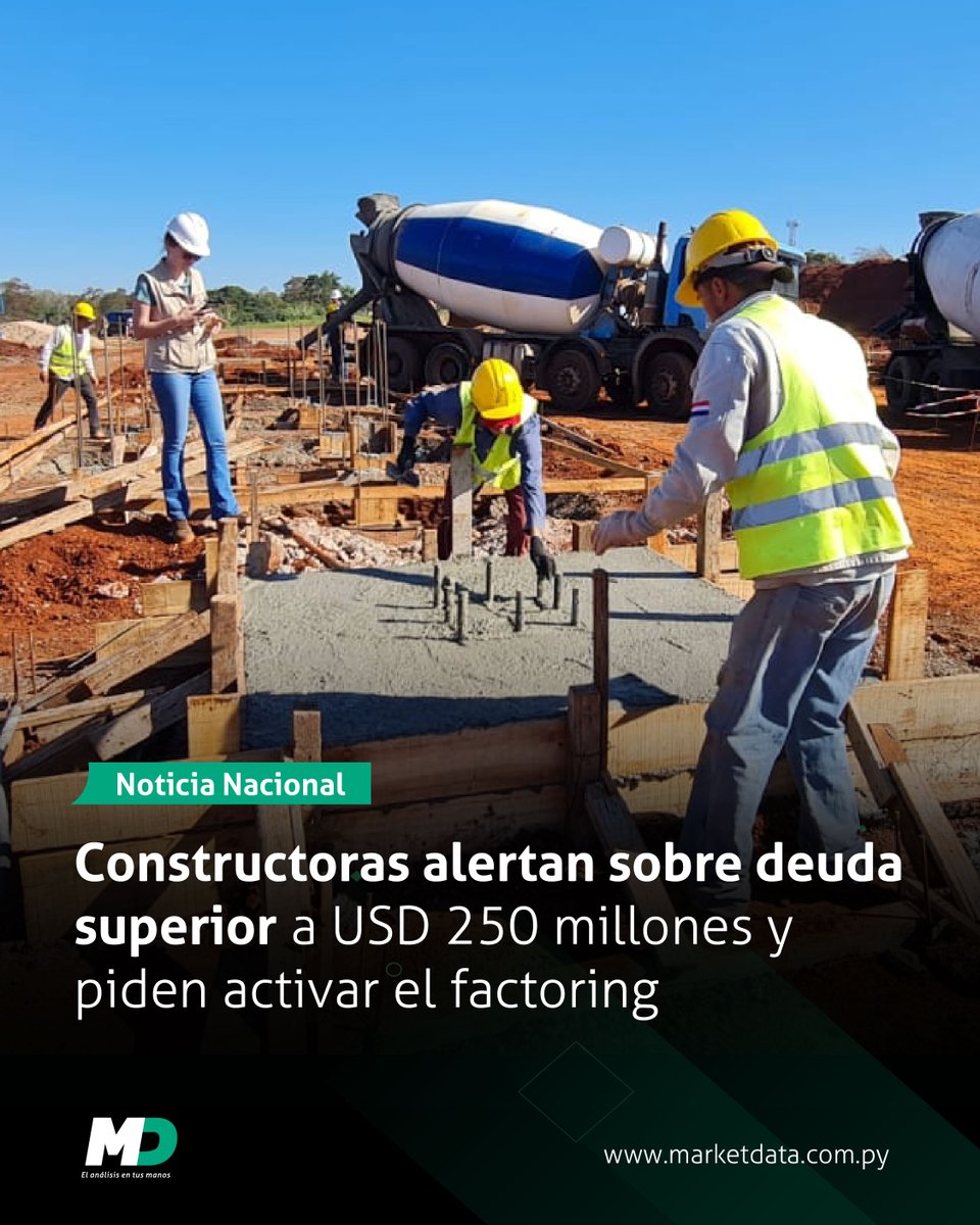 🚧💰Cavialpa advirtió que la situación financiera de las constructoras de obras públicas continúa deteriorándose debido a atrasos en los pagos del Estado, con una deuda acumulada que supera los USD 250 millones más unos USD 110 millones en intereses.🧵 

📍n9.cl/6h05f