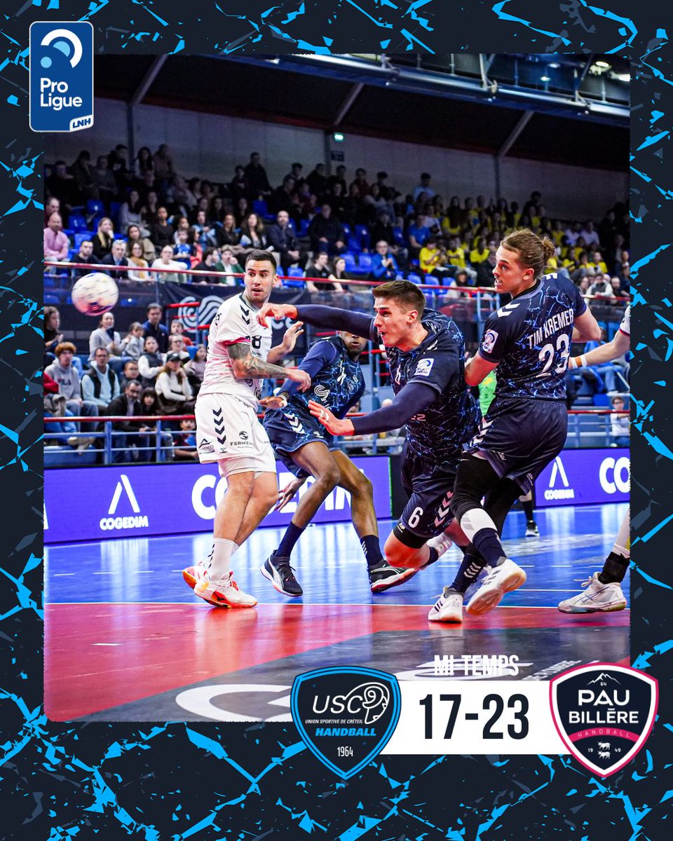 US Créteil Handball 🐏💙 tweet media