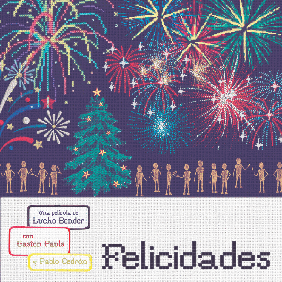 Artwork from "Felicidades" 
hand-drawn by pudi