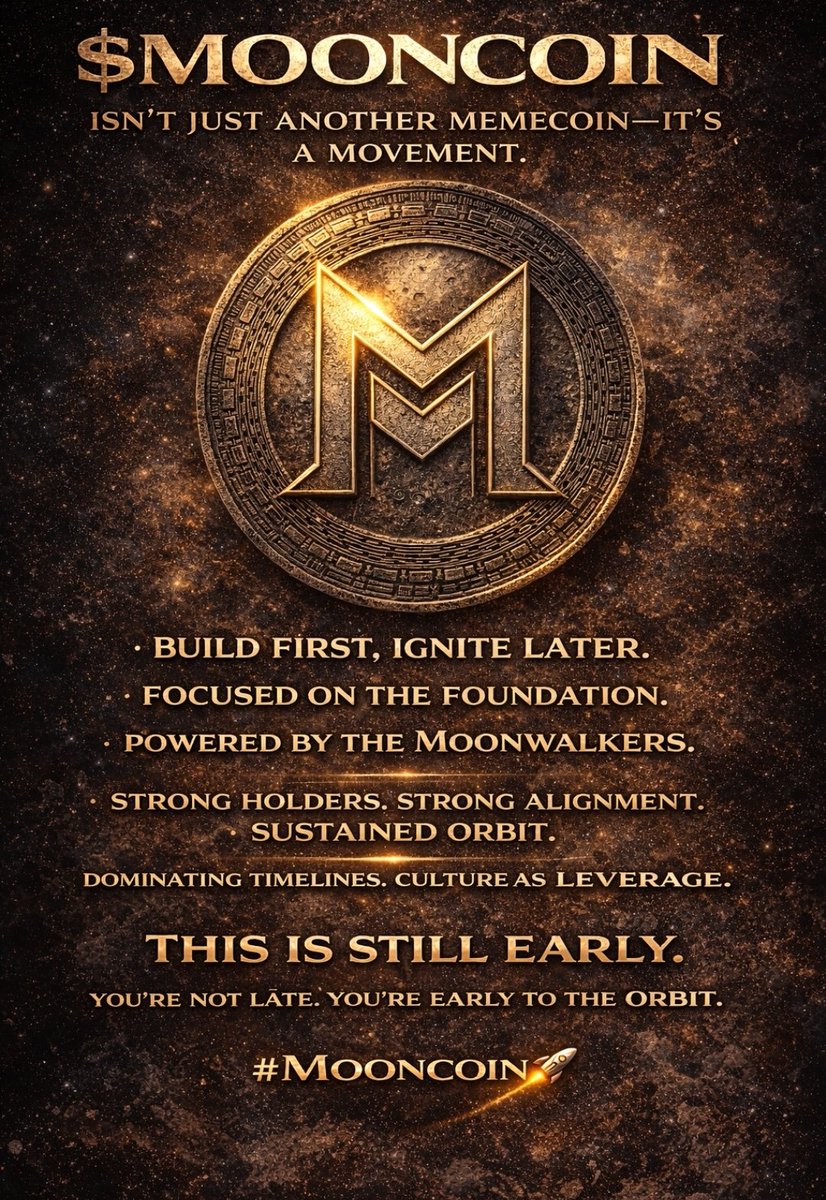 Mooncoin2026's tweet image. $Mooncoin is for the community 
#communitygrowth #communitystrong #Moonwalkers