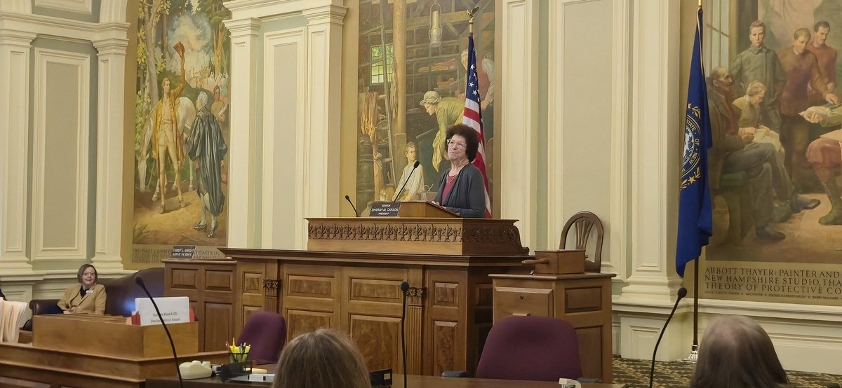 Cynthia Rosenwald Senate President Sharon Carson and Senate Deputy Democratic Leader ...