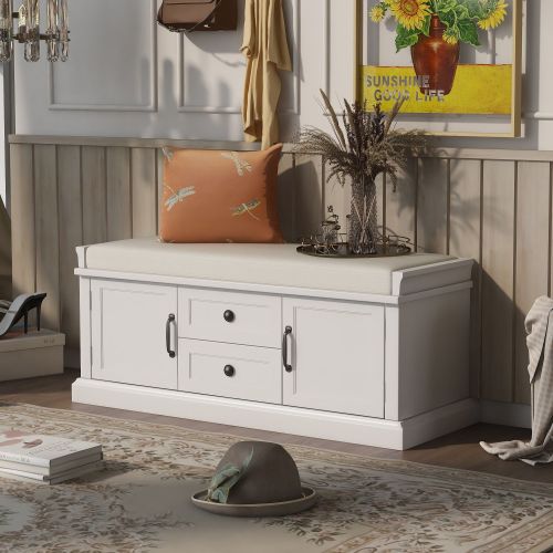 Decor4allhomes1's tweet image. ✨ Storage Bench with Cushion ✨

2 drawers and 2 cabinets with removable cushion—perfect for organized, stylish entryway seating.

Shop now: 👉 Decorforallhomes.com

#DecorForAllHomes #StorageBench #EntrywayDecor #HomeOrganization

decorforallhomes.com/products/view/…