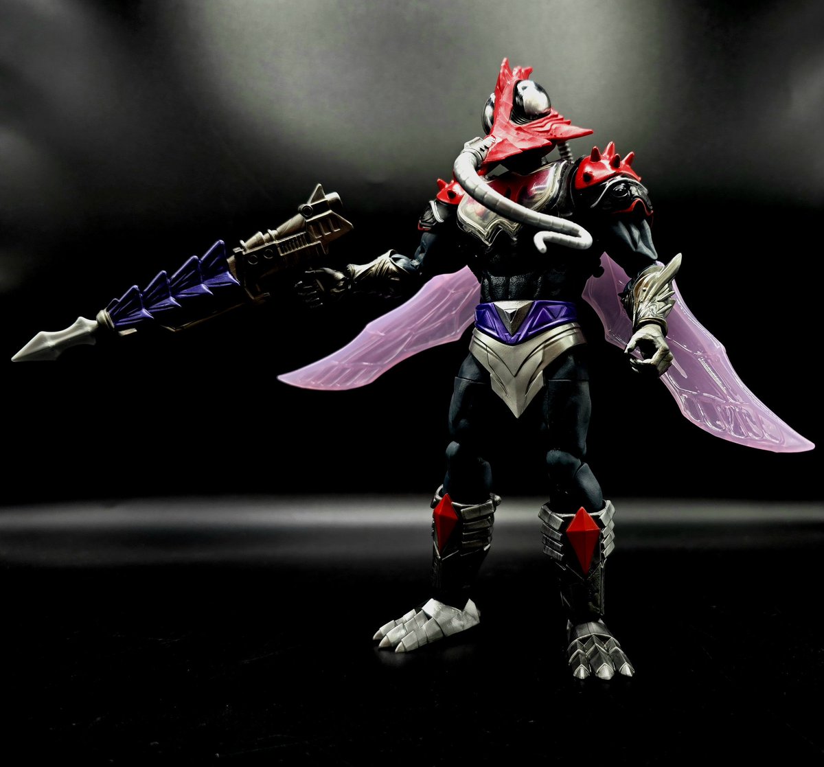 FlexionDynamo's tweet photo. #Mattel #MOTU #Masterverse #Mosquitor   #EvilHorde #mastersoftheuniverse  #MOTUESDAY #toyphotography https://t.co/MvsCFUEIVT