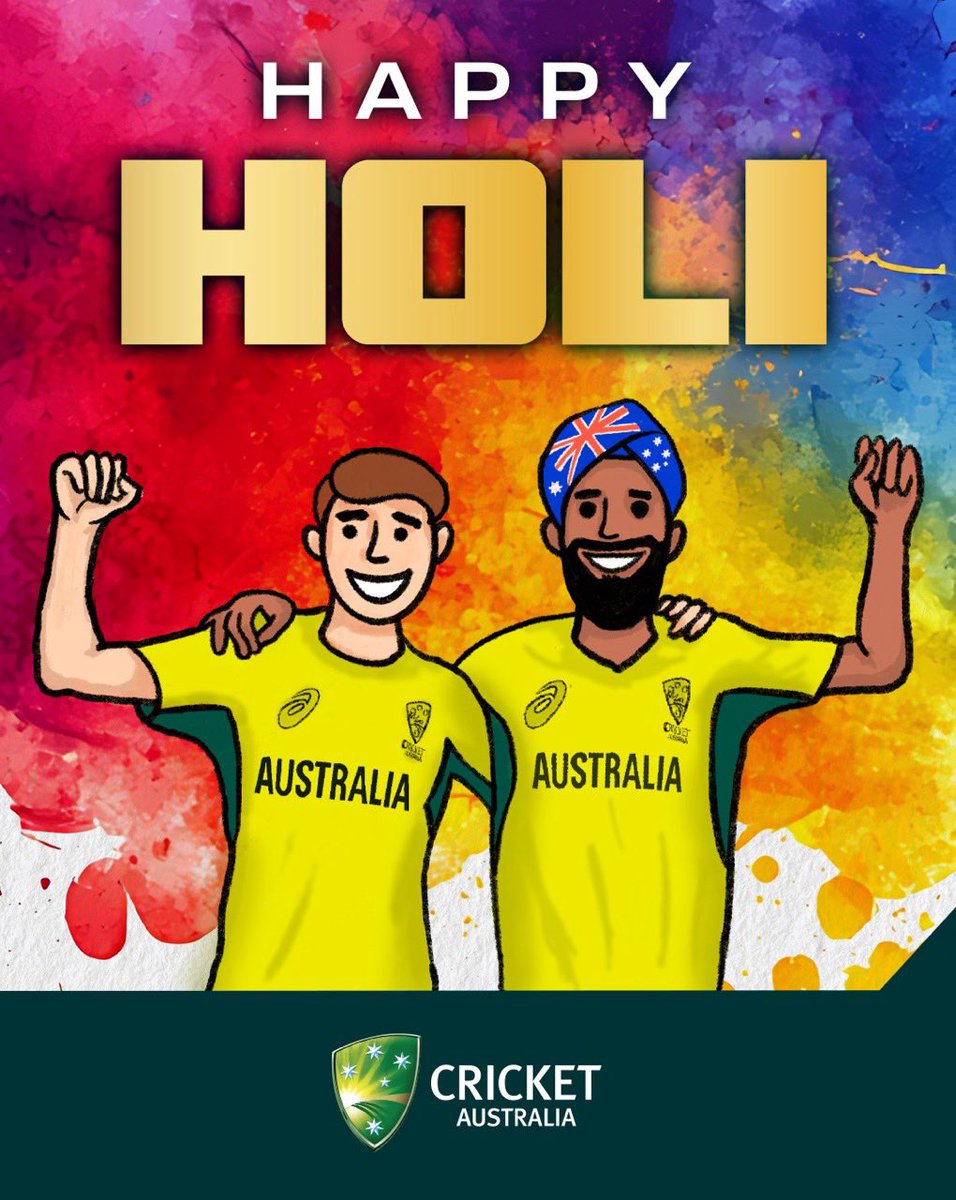 Wishing a very happy Holi to everyone who celebrates 💚💛