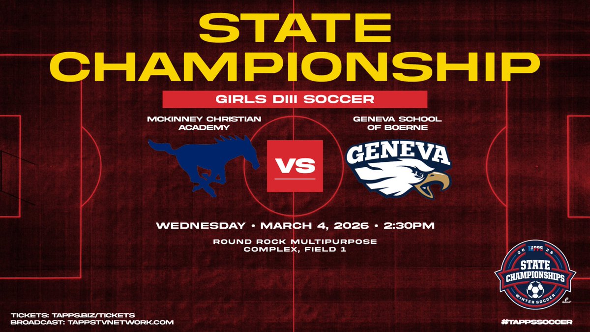 #GAMEDAY #TAPPSsoccer 2026 Girls Division III STATE CHAMPIONSHIP⚽️📷👉linktr.ee/tappsbiz
