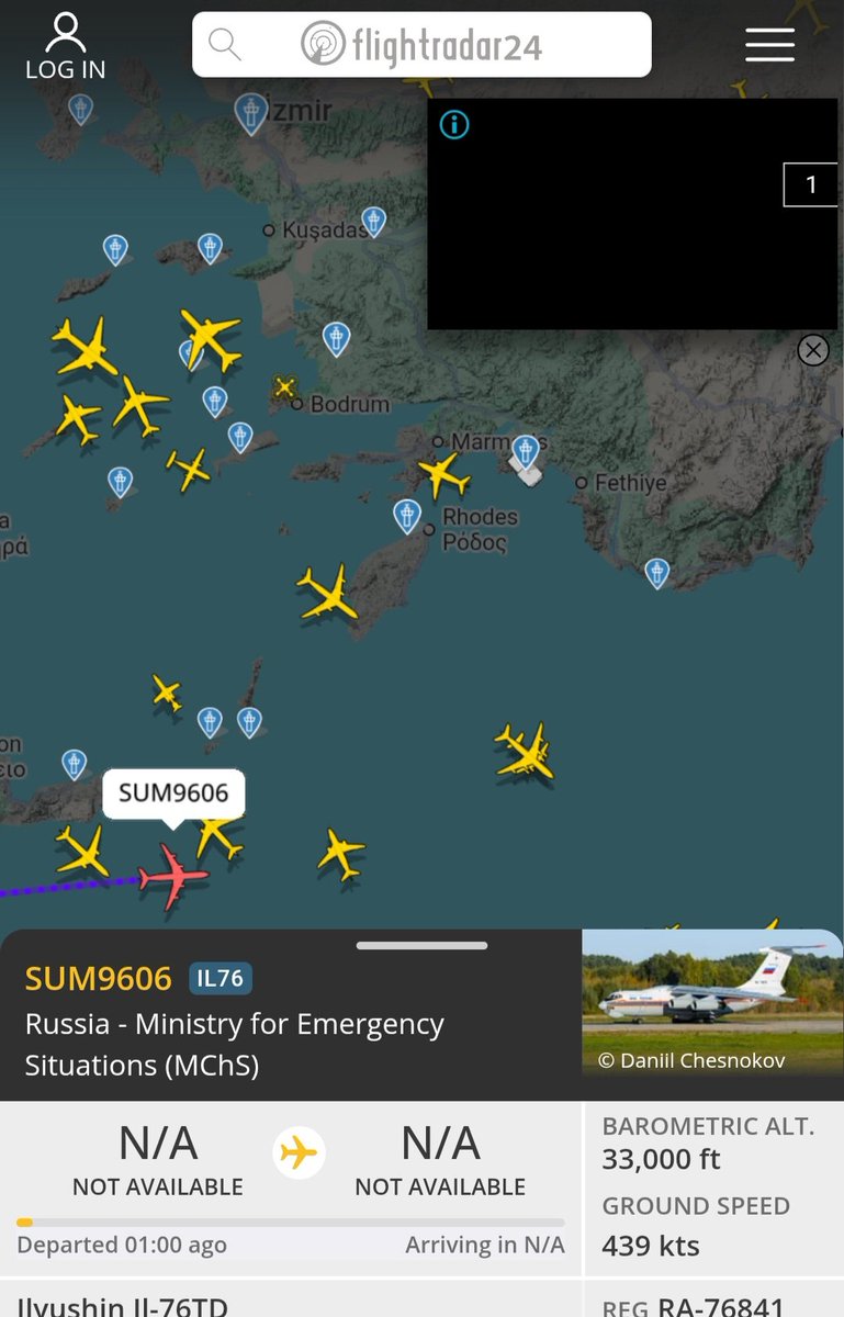 AviacionDefensa's tweet image. Interesante
En estos momentos llegué a contar en @flightradar24 8 KC-135 y 5 C-17 de la #USAF + 5 A-400 🇬🇧 y 🇫🇷 + 1 C-27J #Spartan 🇬🇷 sobre el Mediterráneo

Lo interesante es un IL-76 ruso cerca.
Seguramente monitotoreando de cerca la situación 

#Iran #IranWar