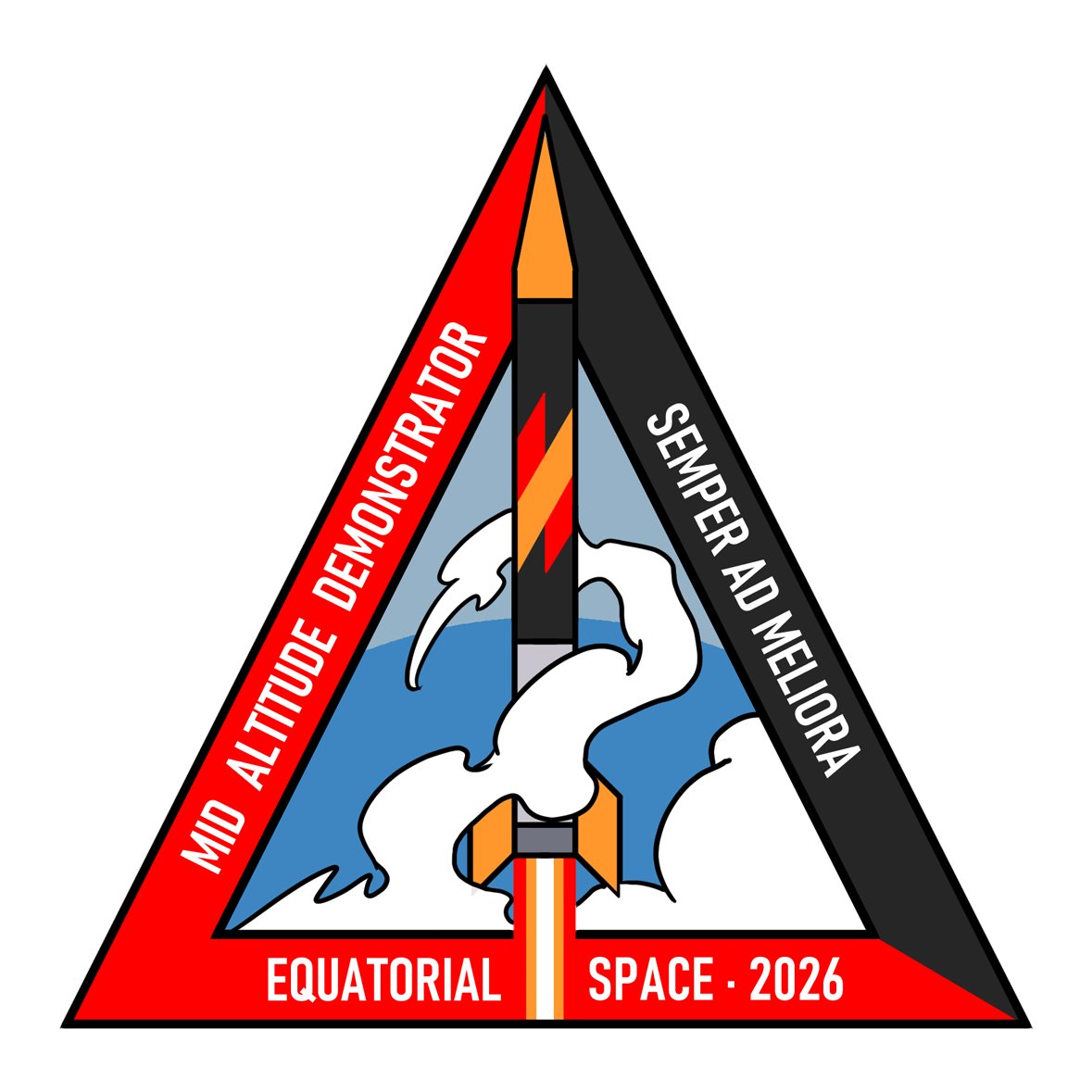EquatorialSpace's tweet photo. 🚀Launch Announcement!🚀

The  Mid Altitude Demonstrator is being readied for launches of up to 16km,  proving key technologies in flight and trailblazing the regulatory  frameworks in Southeast Asia this coming April.

Stay tuned for more! https://t.co/tyYWxQqsN5