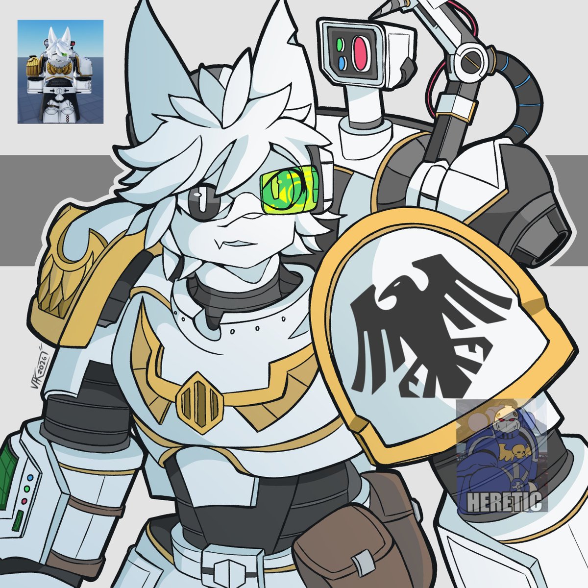 VhenekoDraws's tweet photo. 41th millenium medic 💉🛡️

#robloxart https://t.co/epeJmSJAEV