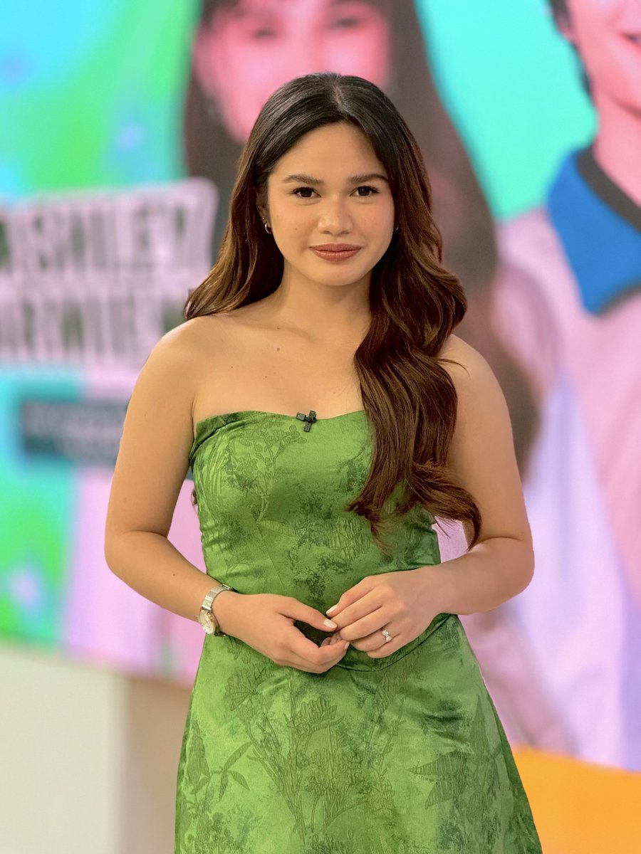 UnangHirit's tweet photo. Good morning, Ashley! 💚✨

Slayable ang visuals!

Araw-araw tumutok sa inyong pambansang morning show kung saan laging una ka– #UnangHirit https://t.co/TS1YxSUTmw
