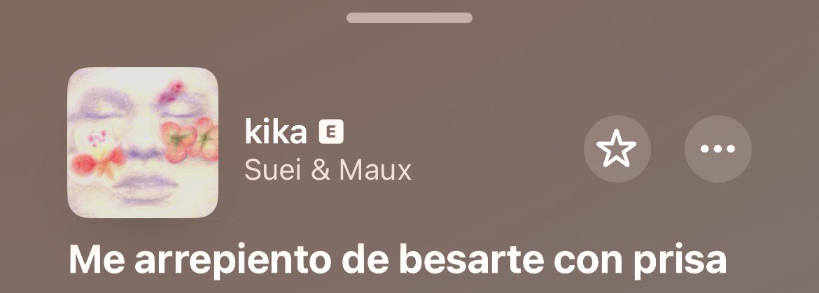 me arrepiento de besarte con prisa