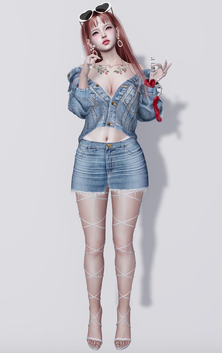 StSk_SL's tweet photo. Happy Weekend

"Off-Line" x "Garnet" Set / Denim 1
"Off-Line" x "Garnet" Shades / White
https://t.co/7keigHSrrM

#SecondLife https://t.co/oN0HlUKGf2