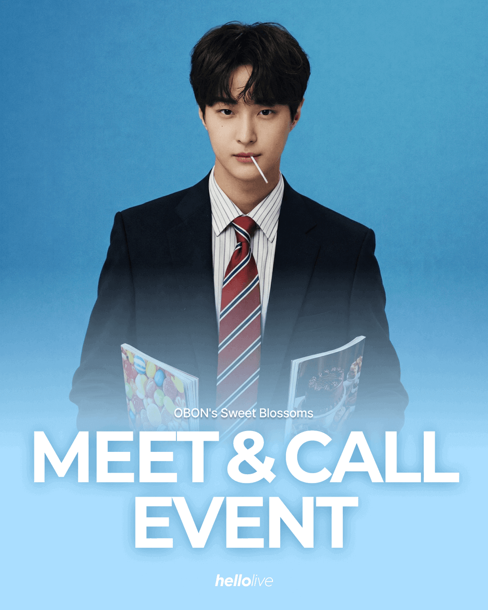 #hellolive_NEW

[MEET &amp; CALL EVENT] OBON's Sweet Blossoms

캔디 받을 사람~🍭
3월에도 #OBON 이랑 만나요 🙌

⏰Ticket Open: 2026. 03. 05 (목) 18:00 KST
🔜hellolive.tv/detail/1110

#오진석
