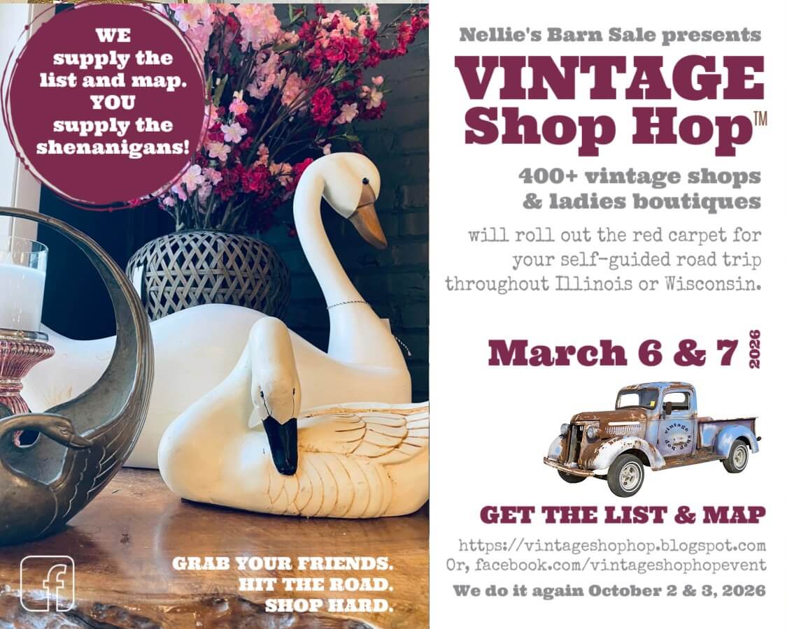 Sip, shop, and stay! 🌸 Join the Vintage Shop Hop on March 6–7. With hundreds of shops participating, there's a treasure for everyone. Book one of our suites nearby to keep the shopping fun going all weekend long! #Home2Suites #BeloitWI #VintageStyle