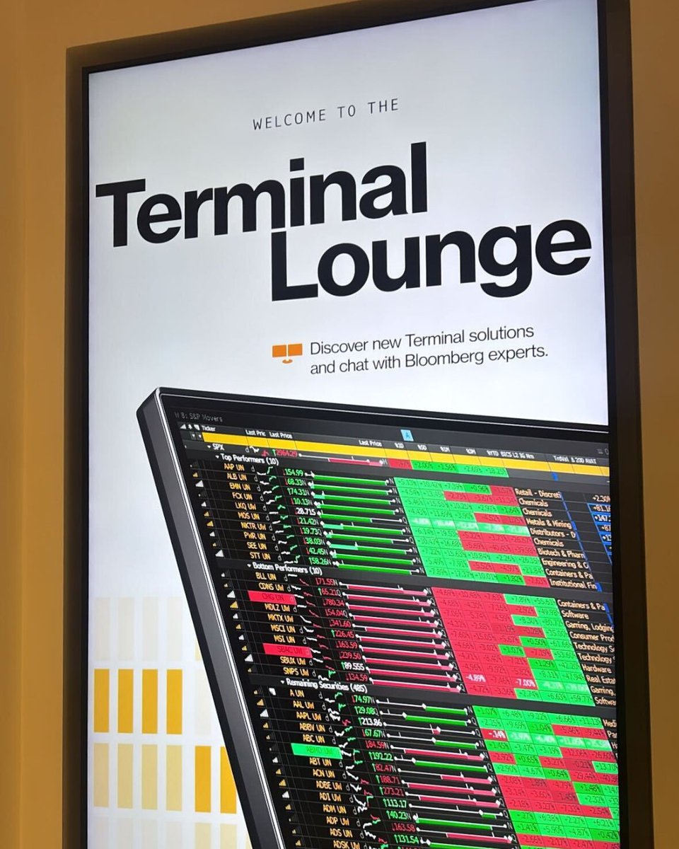 Bloomberg Terminal tweet media