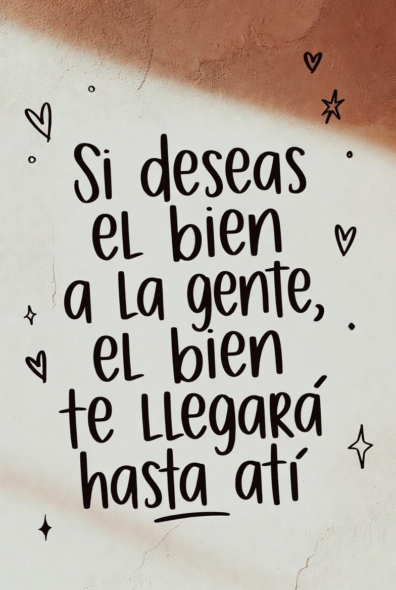 Si deseas el bien a la gente, el bien te llegará hasta ati. Juntos nos crecemos más rápido.
#SiguemeYTeSigo