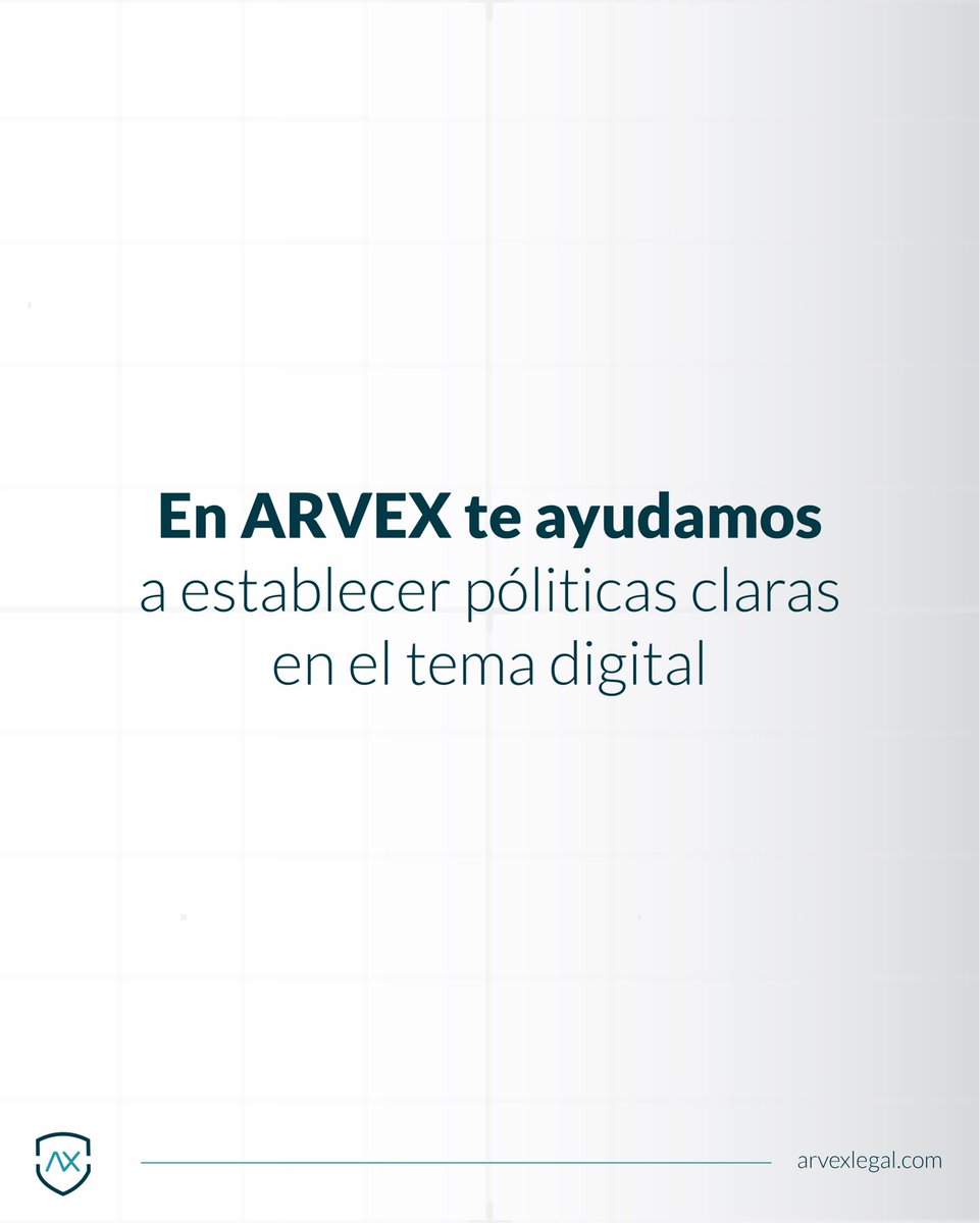 La confianza digital también es un activo empresarial 💻🔐 una filtración de datos no solo implica sanciones legales ⚖️ también puede afectar tu reputación tus contratos y la percepción de tus clientes 📉 

En ARVEX ayudamos a tu empresa a proteger su información.  #ARVEX #AX