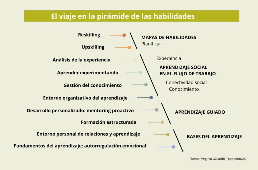 Un artículo que hice hace tiempo, pero que ahora resuena más actual y necesario

En la era de la IA para las empresas el Reskilling además de ser una herramienta de competitividad es un deber hacia el profesional

La organización focalizada en habilidades
observatoriorh.com/opinion/reskil…