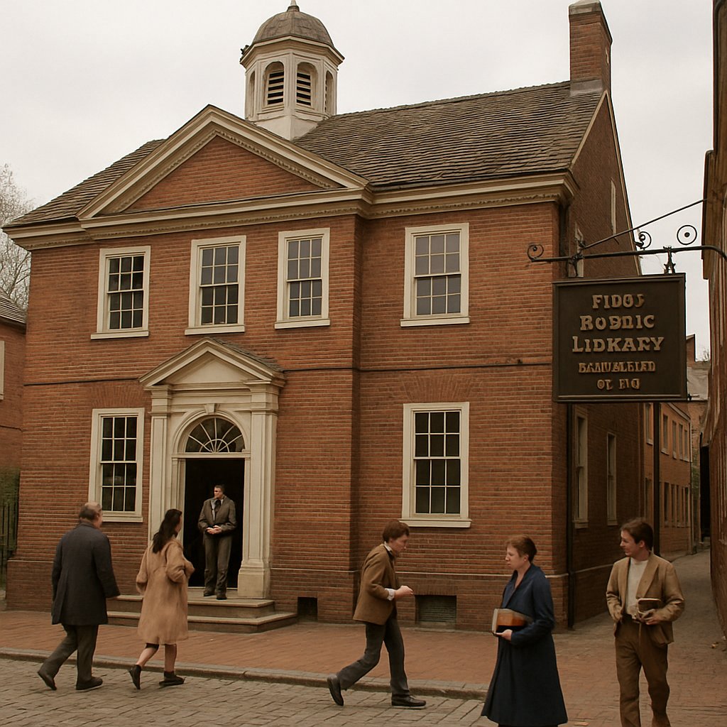 SeralynnAuthor's tweet photo. The first public library in America opened in 1731 in Philadelphia.  #DidYouKnow
#AmericanHistory
#LibraryHistory
#PhiladelphiaHistory
#HistoryFacts
#EarlyAmerica https://t.co/6Ai8S1Jmn8