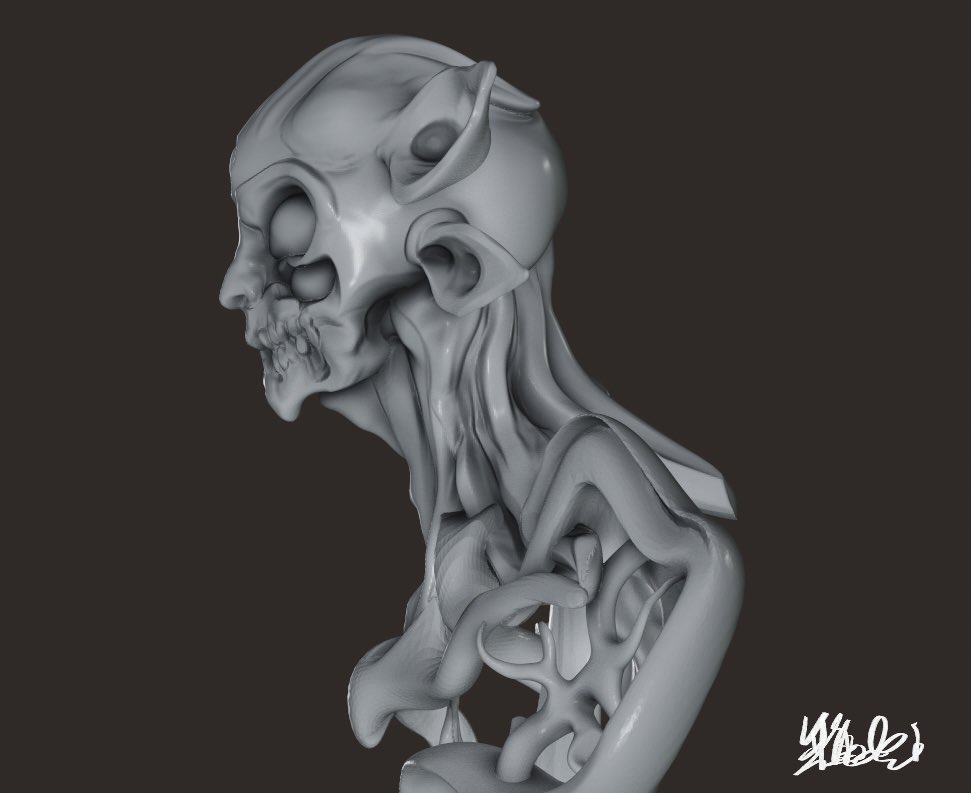 MiyabixSketch's tweet image. สี่หูห้าตา-Sihuhata , Thailand creature 

#digitalart #3dmodeling #3drendering #nomadsculpt #sculpting #art #artworks #creature #造形 #アート