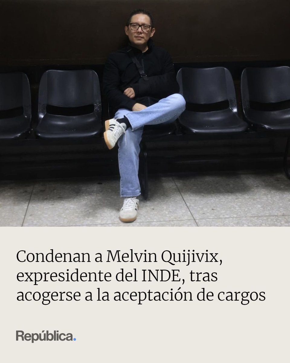 ⚖️ El expresidente del Instituto Nacional de Electrificación, Melvin Quijivix, logró que le cambiaran el delito de lavado de dinero por la de conspiración para lavado, lo que le permite acogerse a la aceptación de cargos y optar a una pena reducida.
ift.tt/Hp1XG2U