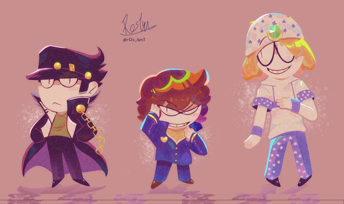 r0s_lyn1's tweet photo. Hatzgang JoJos 🤯
#spookymonth #art https://t.co/q9laIcutbW