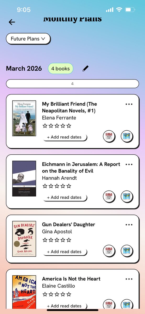 jeechul's tweet photo. March Reads! https://t.co/uuyoovCjqT