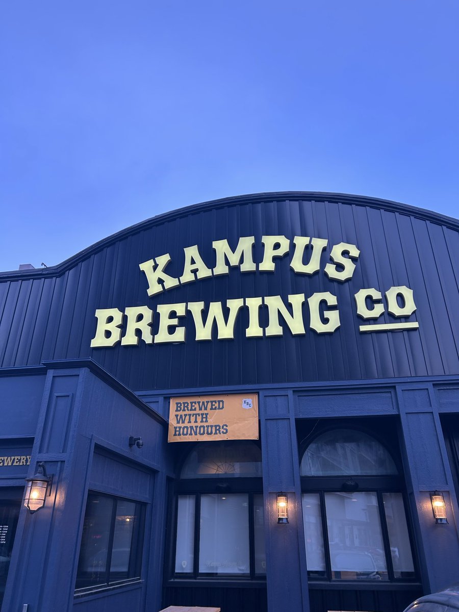RAVriend's tweet photo. Enjoying a pint in Calgary at #kampusbrewing Cheers! https://t.co/aNAKayqfhI