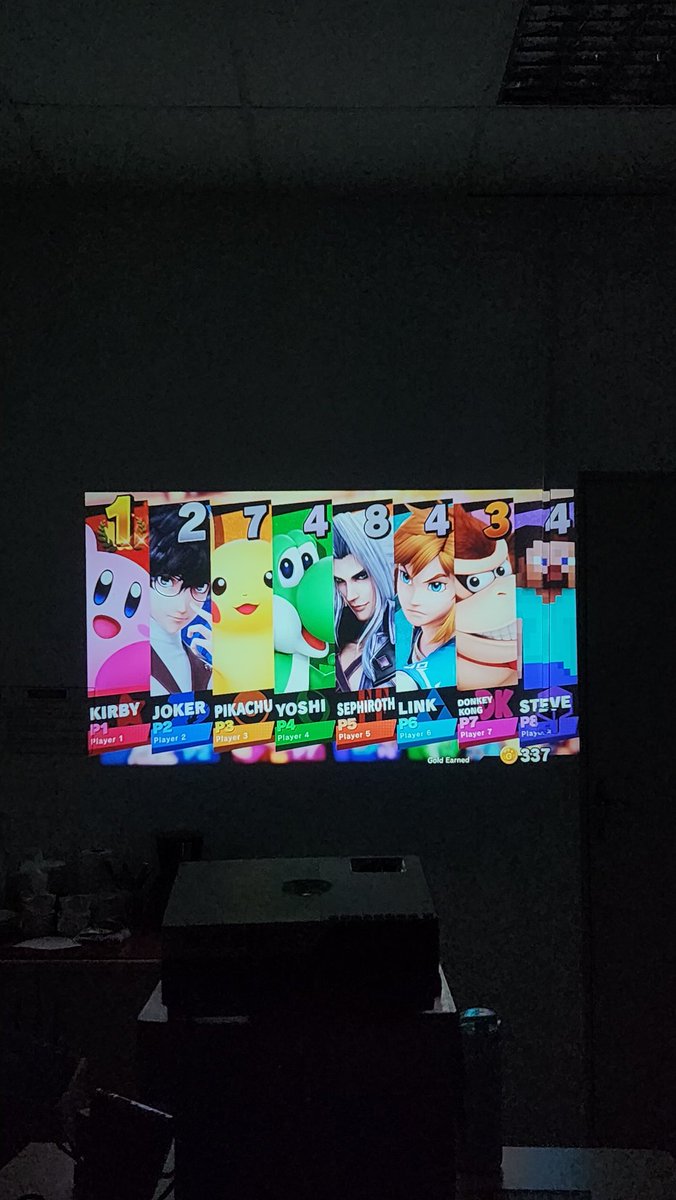 _claclarice_'s tweet photo. hj a gente jogou smash bros com 8 pessoas na faculdade e foi mt legal 😭🙏🏻🙏🏻 https://t.co/M4JtdJbWlS