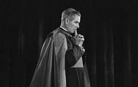 AveAfternoon's tweet photo. Like his hero St. Paul, Fulton Sheen never shied away form using technology to spread the Gospel. And if he were still preaching today, he’d surely use social media to “go viral.” @JackFigge looks back at some of his most “meme-worthy” moments: 

https://t.co/k8IlnR0dYa https://t.co/yv2awkdLoj