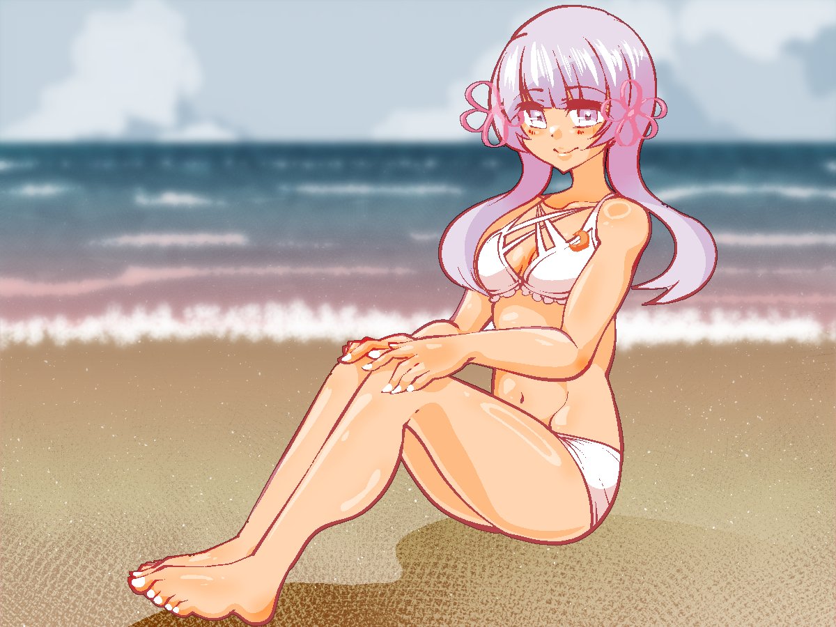 #先月描いた絵を晒そう
2月分です。
・てるもこ
・水着つくよみちゃん
・バレンタインクロワちゃん
・メスガ鬼リリンちゃん 