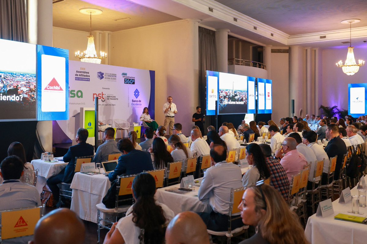 Hoy participamos en Infraestructura 360, el foro de la <a href="/OccidenteCCI/">CCI Occidente 🇨🇴</a> , donde se trazaron rutas para dinamizar la competitividad de Cali y el Valle del Cauca. Pero la conversación fue más allá del concreto, hablamos de impacto real, de proyectos que transforman vidas.  💛