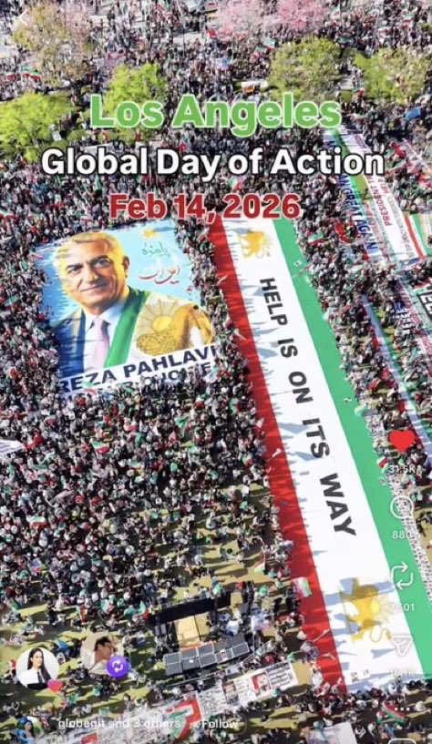 <a href="/NateFriedman97/">Nate Friedman</a> <a href="/LaynaLazar/">Layna💉🩸</a> This is not Iran protest these are paid against war protesters 
Free Iran protesters love <a href="/POTUS/">President Donald J. Trump</a> and support the strikes!