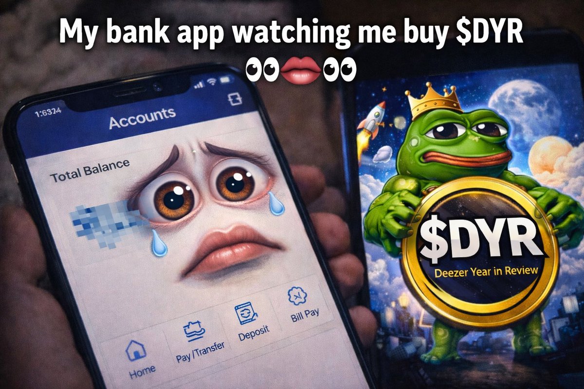 DeezerMeme's tweet photo. I’ve got no choice…
Gotta stack more $DYR up. 
Launch coming up very soon!
Tg: https://t.co/gszpLNXynJ https://t.co/1YpiaLq0Nf