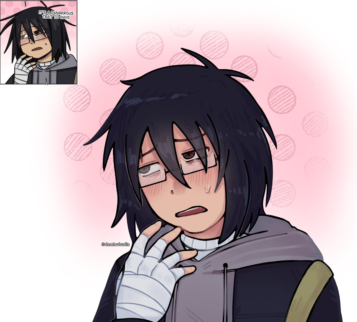 damlovbudin's tweet photo. I like it when they blush
#sfacomic #StarvingForAttention #fanart https://t.co/jbUMVRVfn0