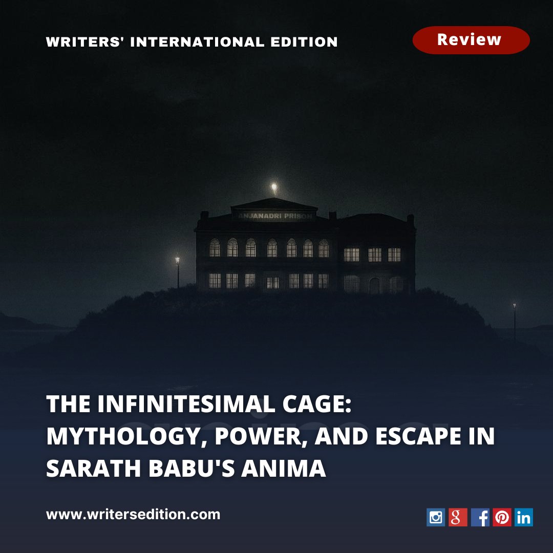 preethnambiar's tweet photo. Myth is never merely ancient - it is the language through which power and freedom continue to be imagined. Our latest feature explores Anima by Sarath Babu.

Read the article:
https://t.co/fEms0vQo4x

#Anima #SarathBabu #Mythology #Storytelling #WritersEdition https://t.co/6OgTLuuRJW