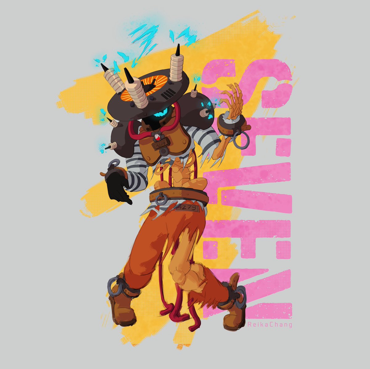 This city now, will fade away, it's crying out. It's much too late...

Seven from #deadlock 

#deadlockfanart #deadlockart