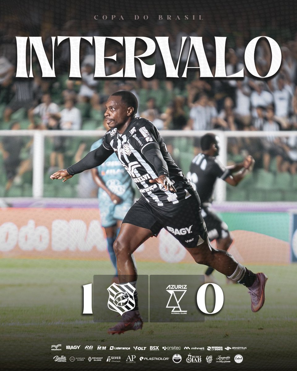 FigueirenseFC's tweet photo. Fim de primeiro tempo:
⠀
Figueirense 1x0 Azuriz-PR.
⠀
#FIGxAZU https://t.co/LPWcHWMSW2