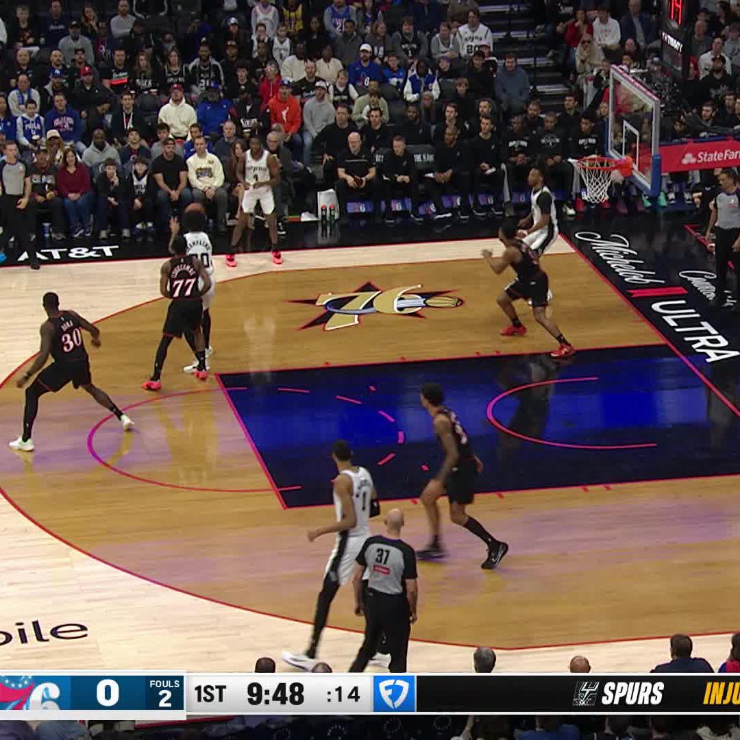 Another game, another @StephonCastle slam 😤
📺 @FanDuelSN_SW, NBC & Peacock