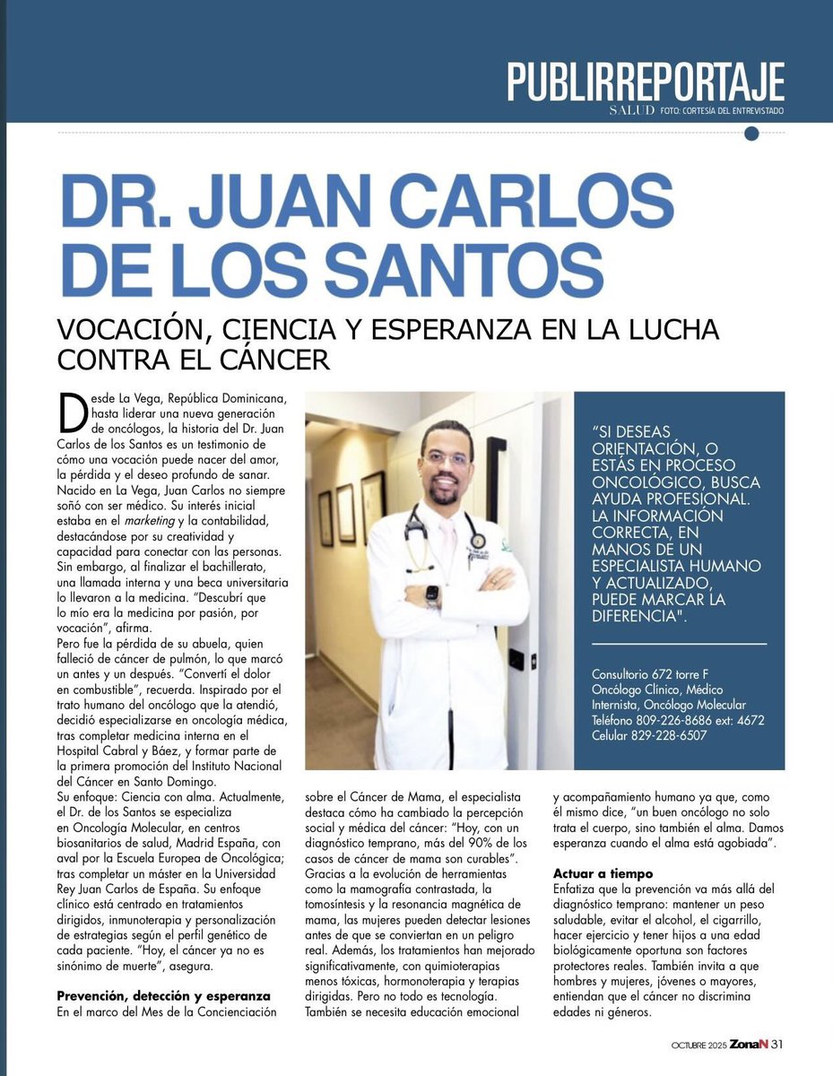 LA RAZÓN POR LA QUE SOY ONCÓLOGO.