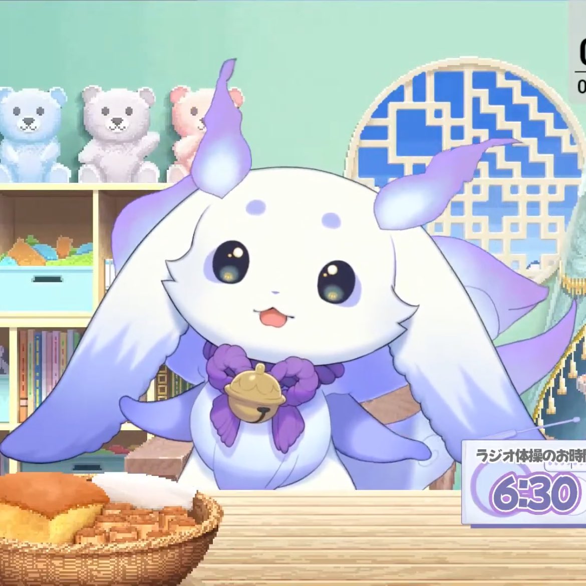 Aya186185's tweet photo. 🥨🍚「にーらっめこしましょ、笑うと負けですよ、あっぷっぷ」

⇒可愛すぎてﾆｺﾆｺしちゃったお人間さんの敗北です
 #るんちょんまっと https://t.co/F2MDImkgBP