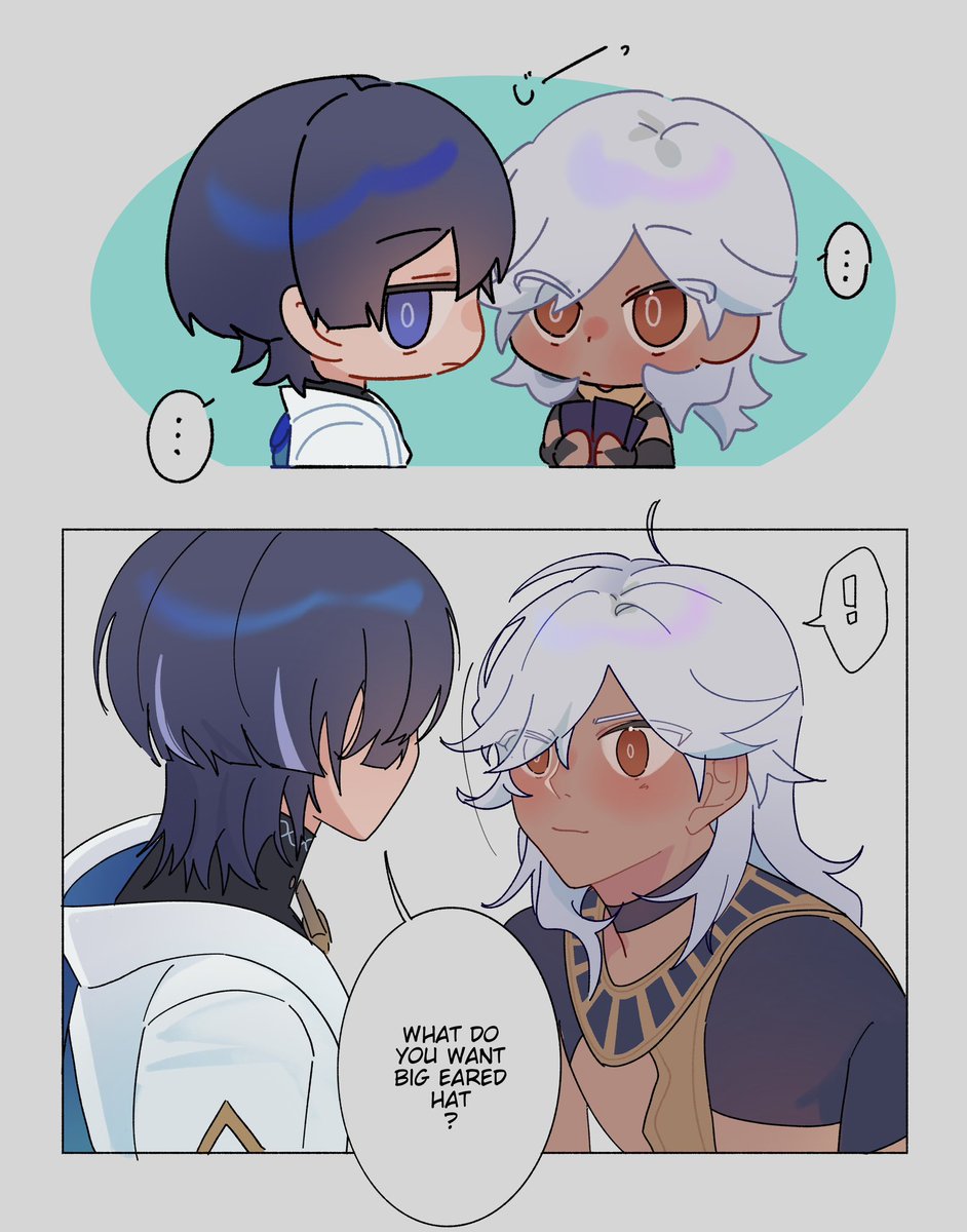 this random scarano/cyscara I swear I posted but can't find anywhere
#scaramouche #cyno
